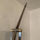 Deknudt brass floor lamp from the 70s
