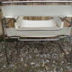 Marcel Breuer's Wassily B 3 armchairs pair in white and chrome leather