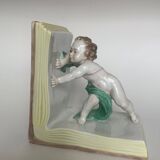 Porcelain Bookend  Scheibe-Alsbach, Germany