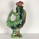 Pichet coq en barbotine