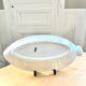 Faience fish dish Digoin Sarreguemines