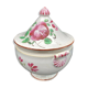 Soupiere faience of east Luneville with decor floral catches xix eme