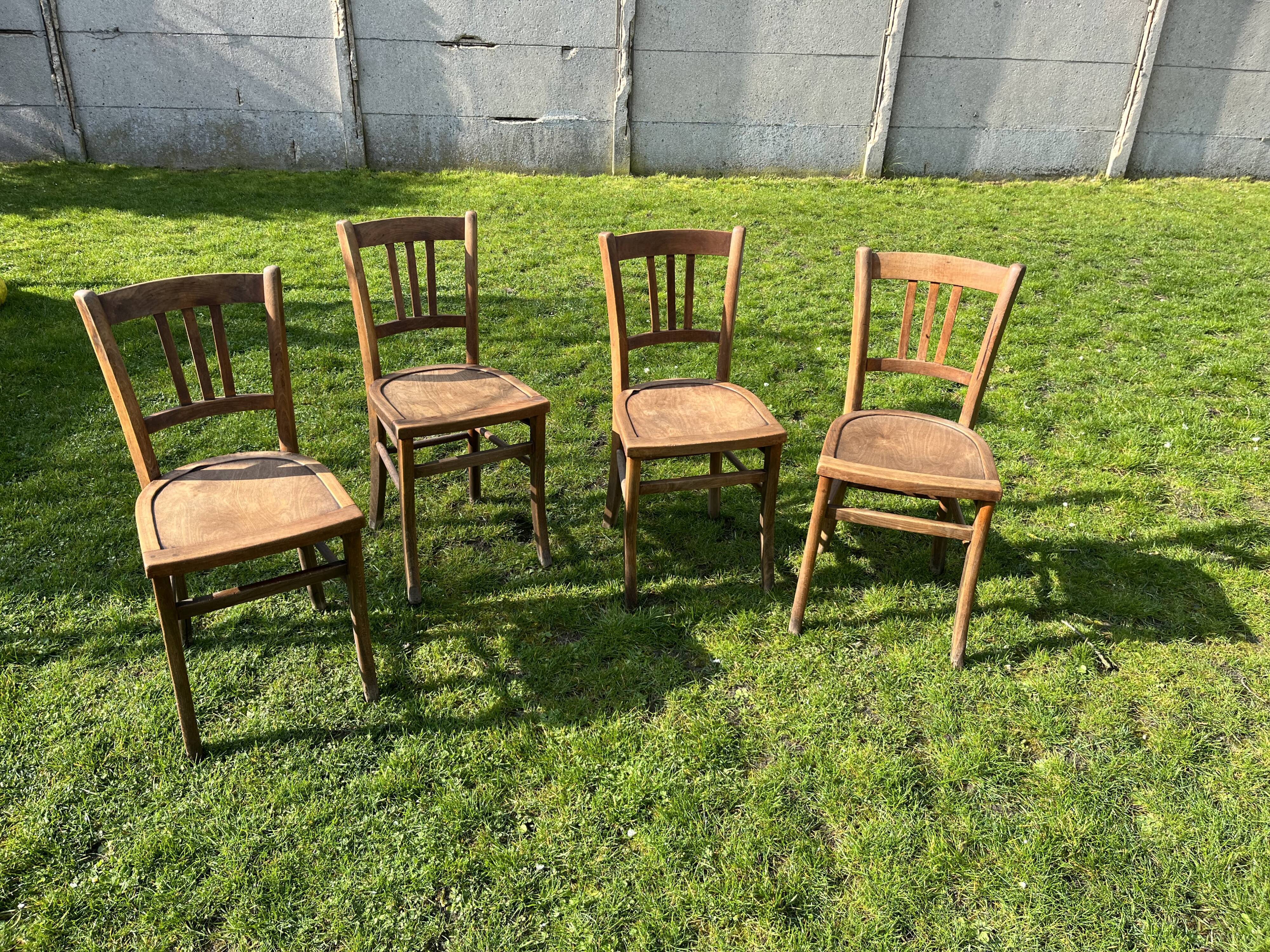 Set de 4 chaises de bistrot Luterma