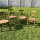 Set de 4 chaises de bistrot Luterma
