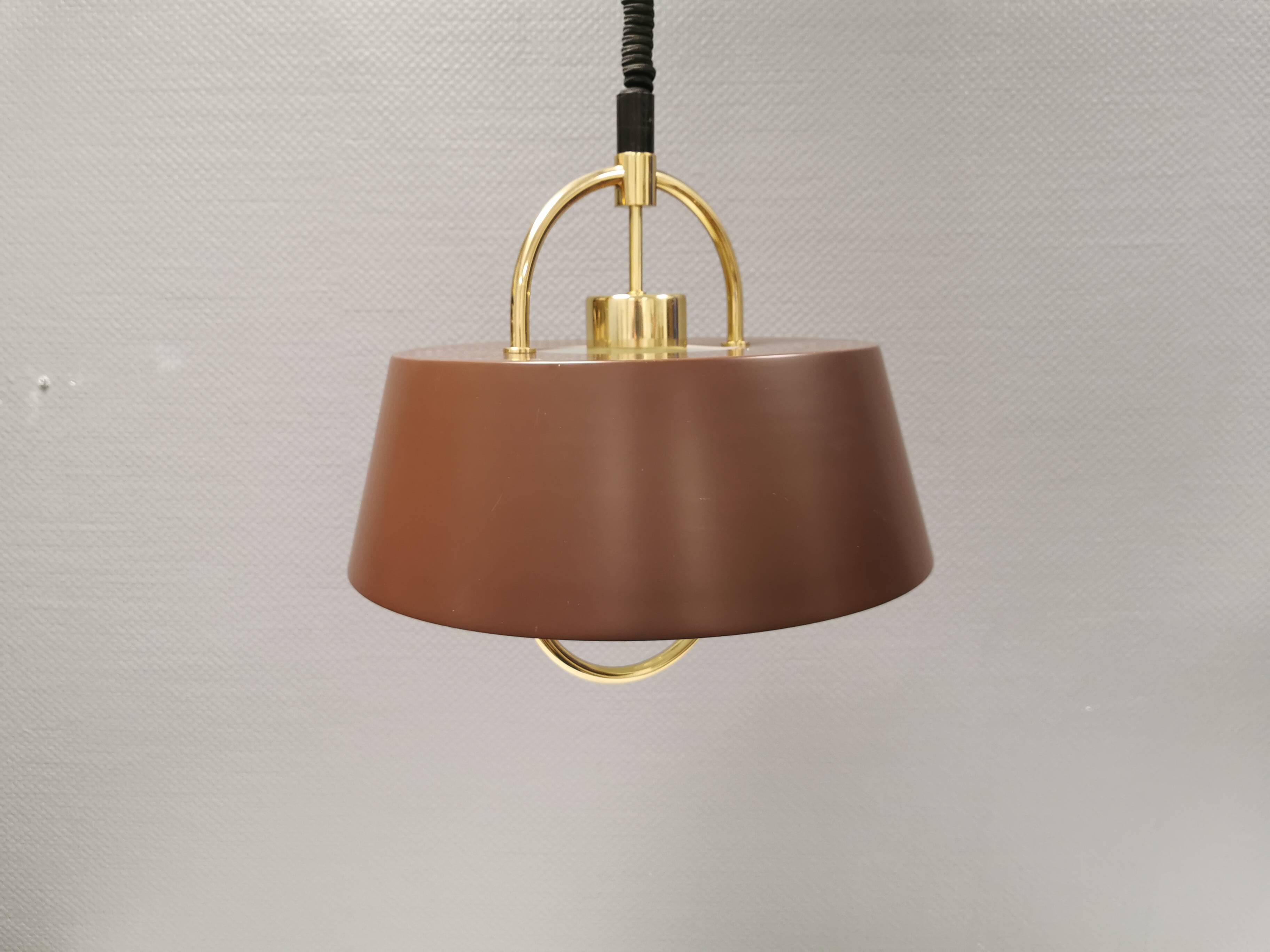 hanging lamp designed by Jo Hammerborg for Danish Fog&Mørup in 1977.