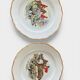 Vintage Limoges Porcelain Hunting Plates - Hand-Painted Equestrian x 2