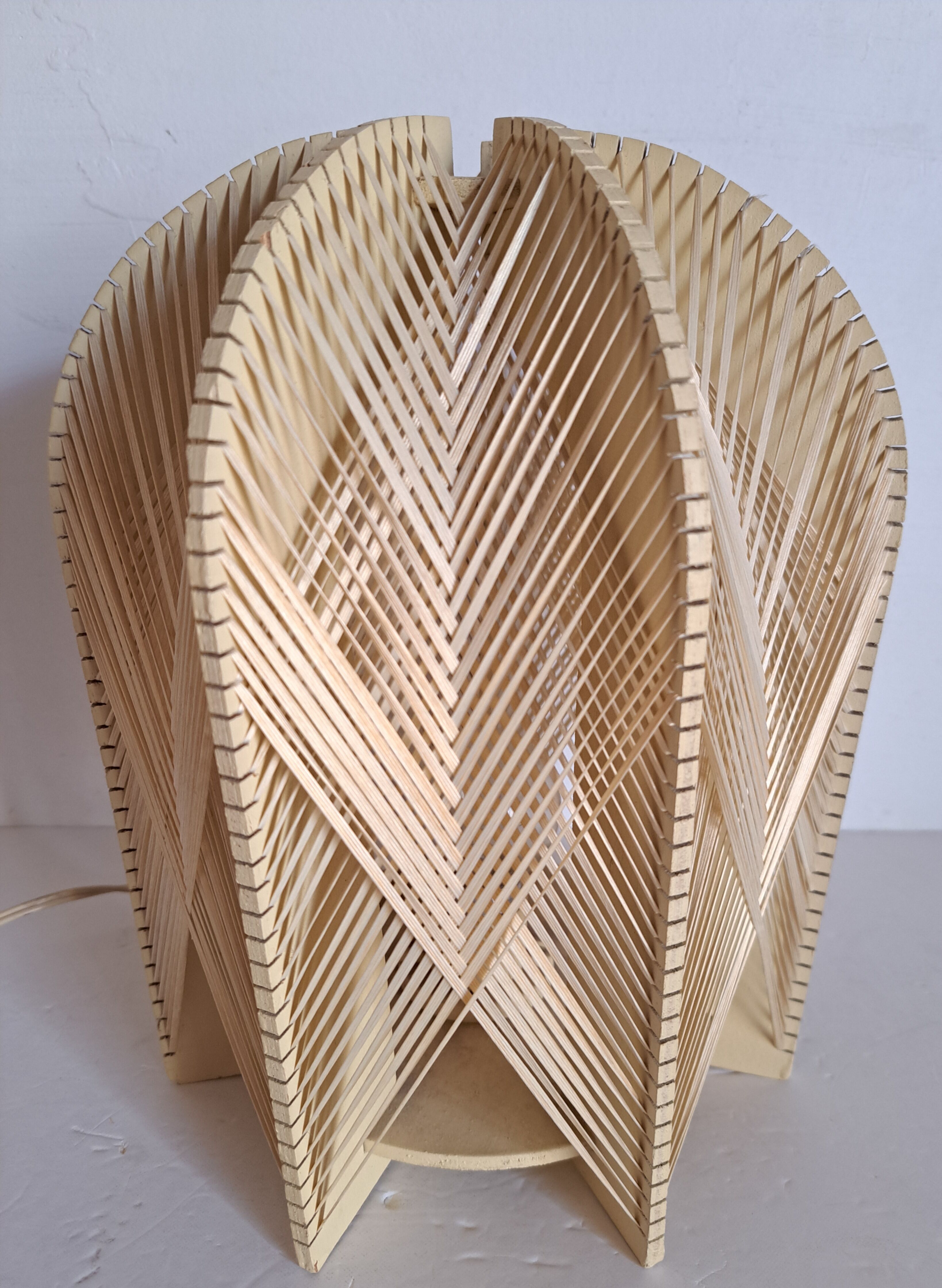 Scandinavian bedside lamp