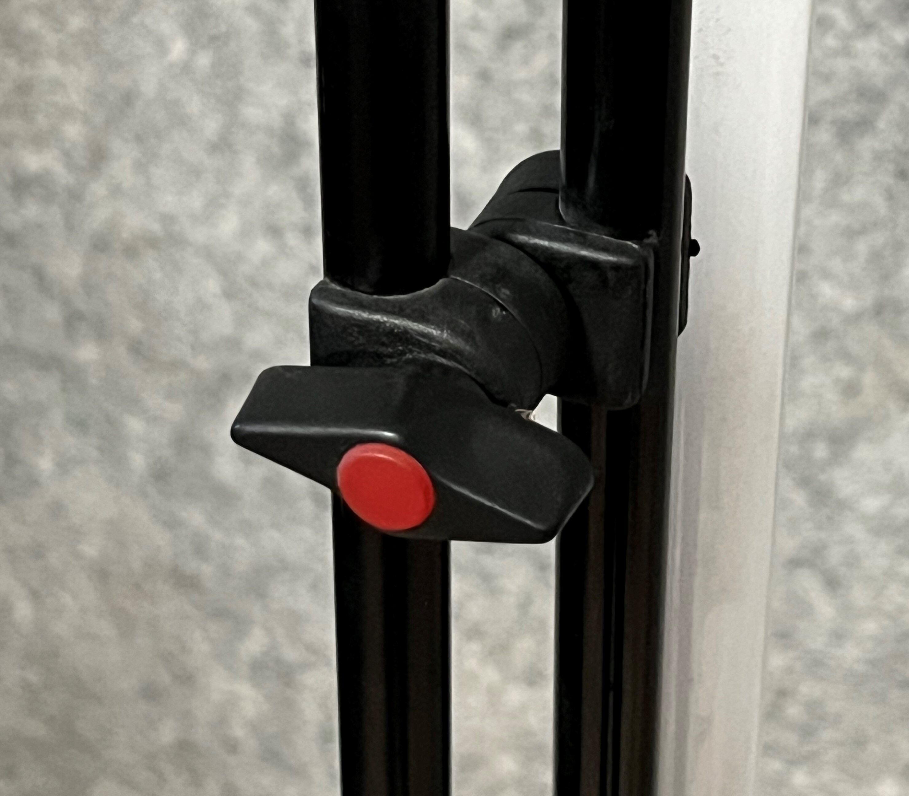 Vintage Italian neon lamp in black iron