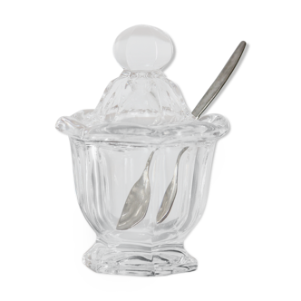 Glass mustard maker