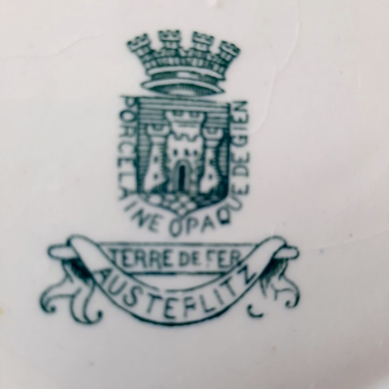 Old dessert plates Gien