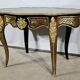 Ceremonial Table in Blackened Pear Wood, Napoleon III Period – Mid-19th Century