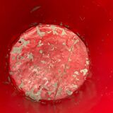 Minimalistic Bamboo Metal Planter Plant Stand Matégot Style, France, 1960s