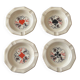 Ensemble de 4 cendriers Bernardaud