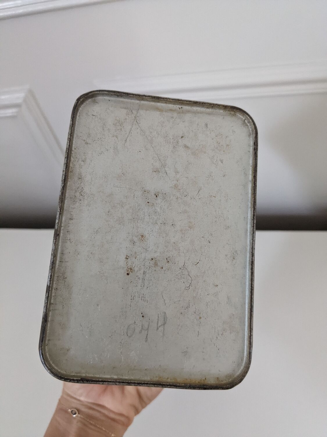 Vintage metal box
