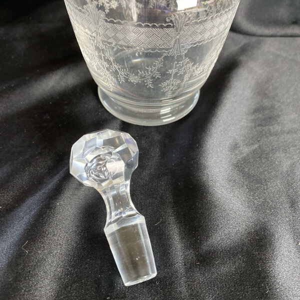 Carafe ancienne Baccarat Saint Louis