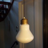 Vintage bulb-shaped pendant lamp