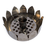 Vintage flower spike lotus candle holder