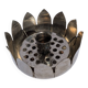 Vintage flower spike lotus candle holder
