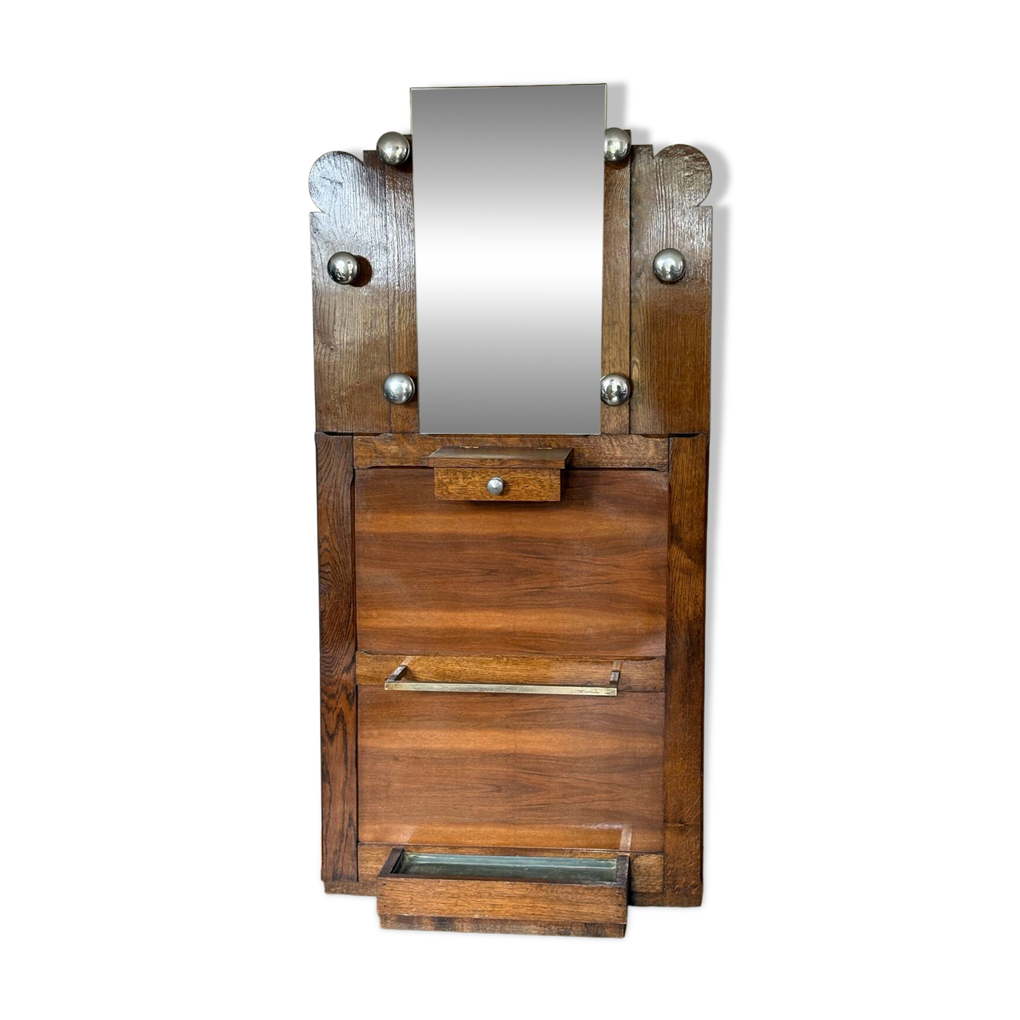 50s cloakroom coat rack