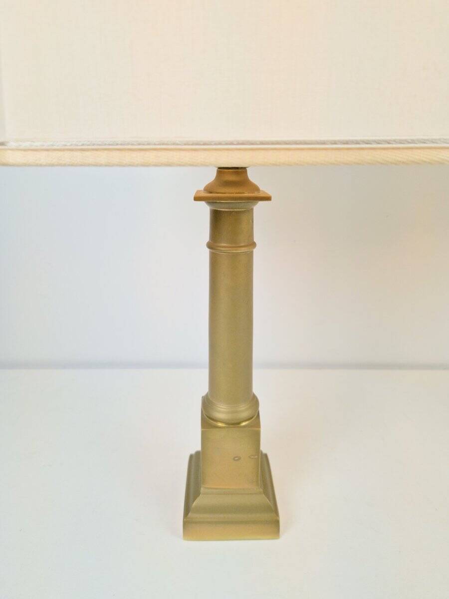 Neoclassical Empire Brass Table Lamp, France, 1960, Set of 2