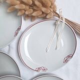 Oval dessert plates Pillivuyt