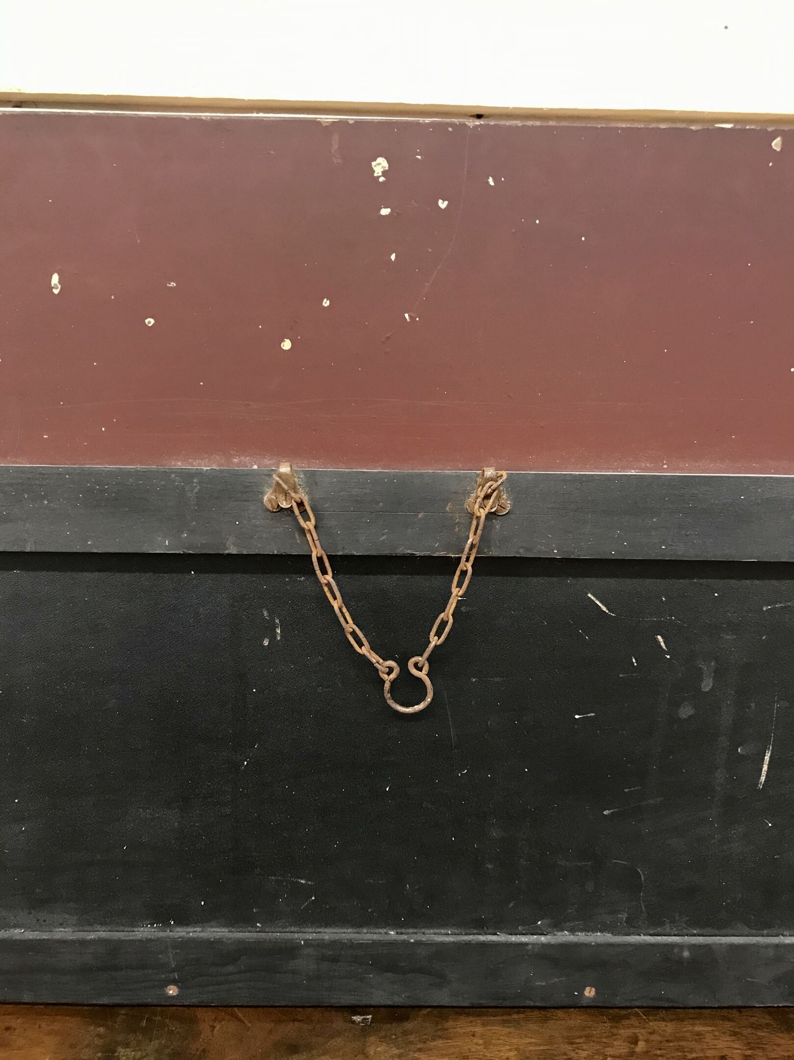 Art Deco mirror in teak from the 1930s