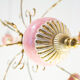 Flemish Ceramic Floral Chandelier