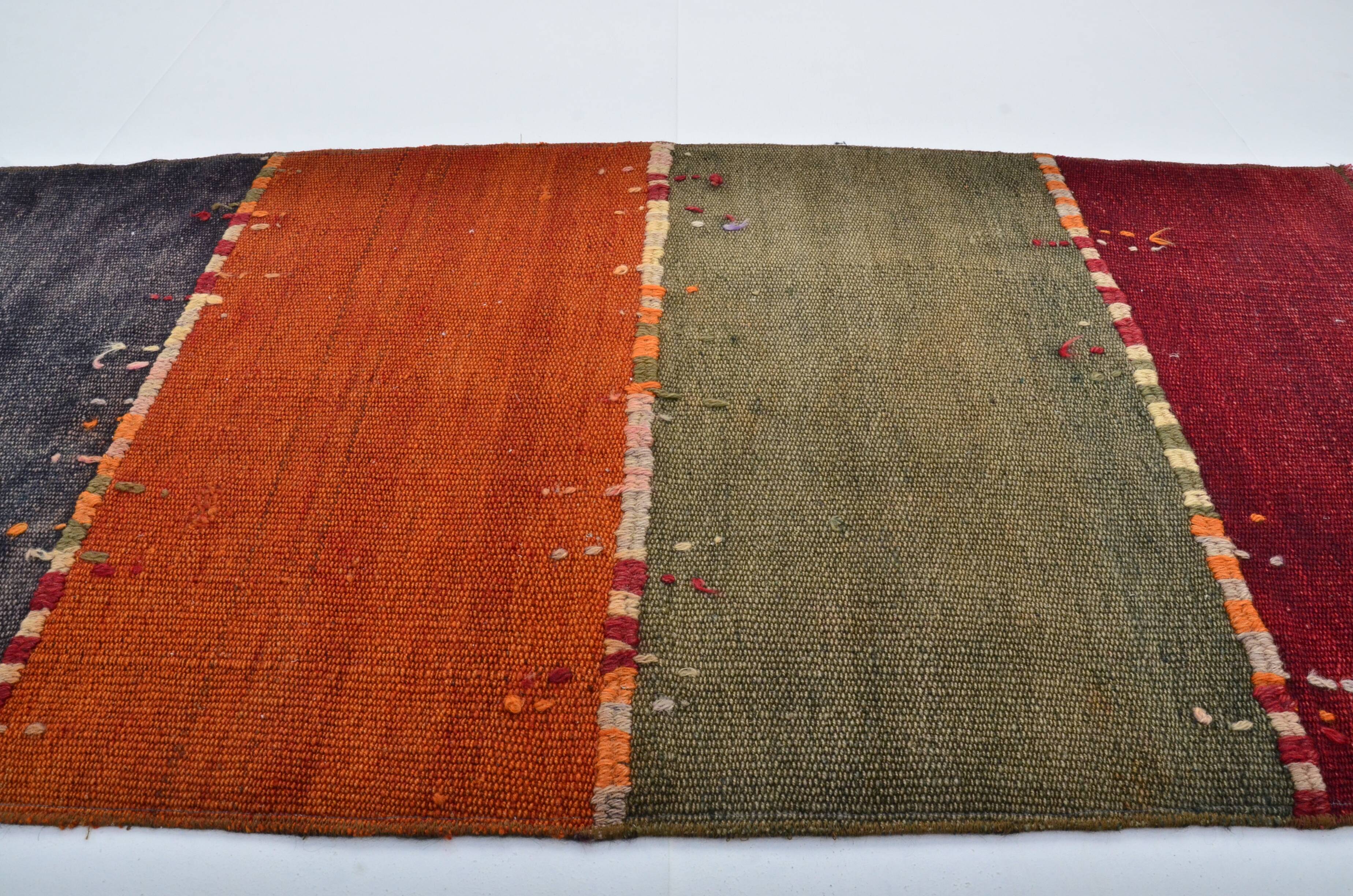 Anatolian Kurdish Colorful Carpet sku 3410