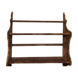 Old wooden shelf
