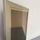 Old Belgo Chrome mirror bronze glass design from the 70s vintage