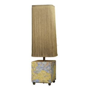 Lampe de table en marbre-plâtre