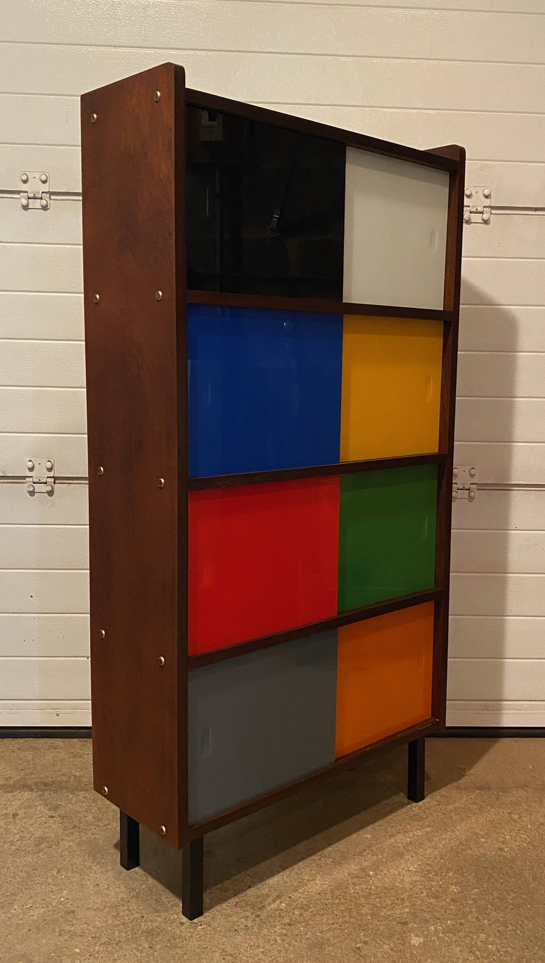 Bibliothèque/vitrine vintage