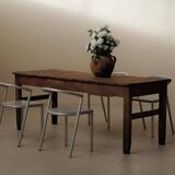 Farm table in solid wood – Auvergne, around 1900