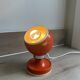Eyeball Magnet Table Lamp – Orange & Chrome Metal (1970s)