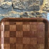Wooden service tray