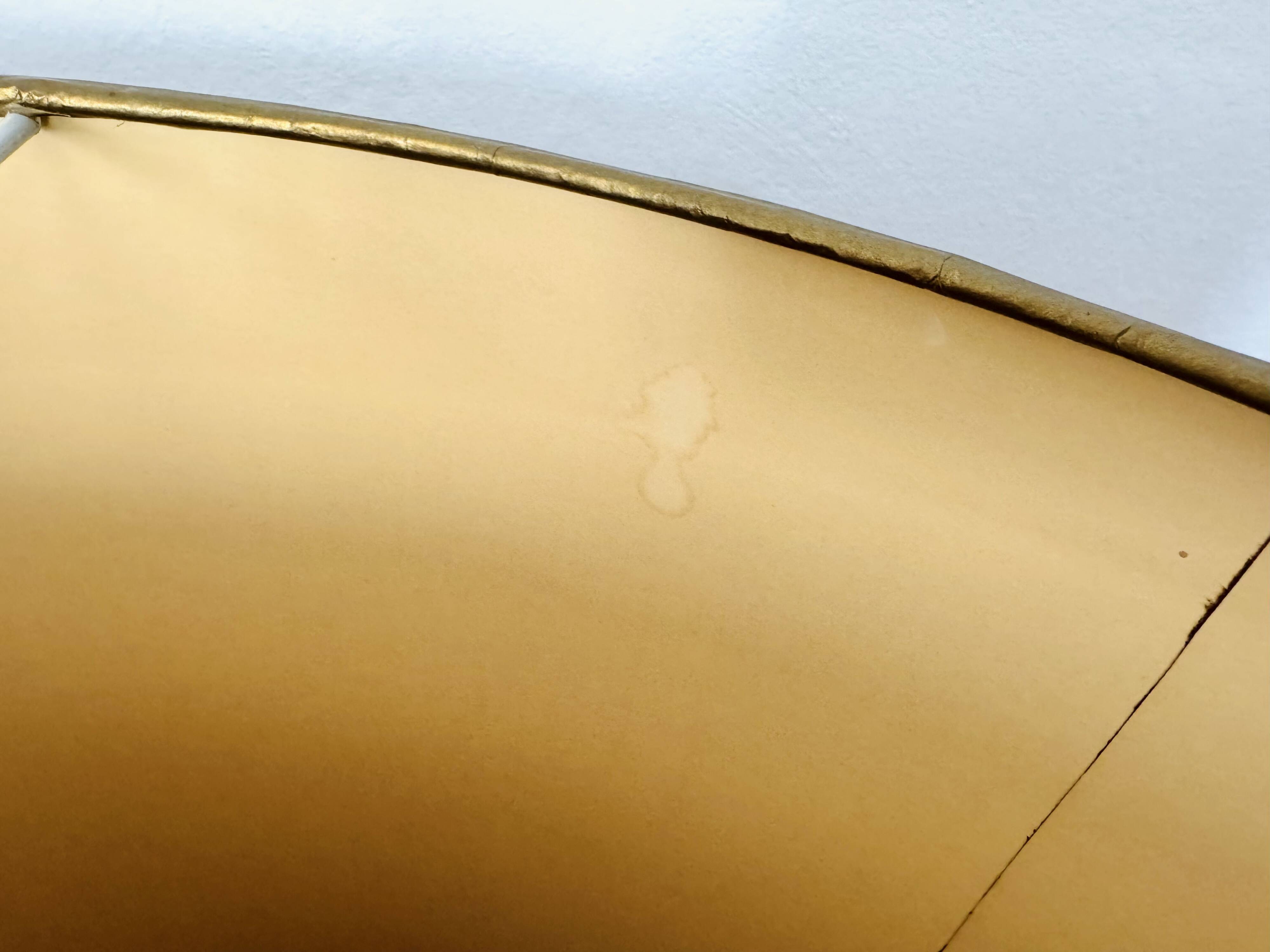 XXL Gilded Italian Hollywood Regency Table Lamp