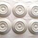 6 oyster plates in pillivuyt white porcelain