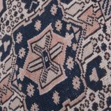 Tapis vintage turc de Oushak, tissé à la main 123x207 cm