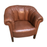 Leather armchair