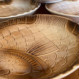 Earthenware soup plates - fish
