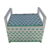 Scoubidou box bench
