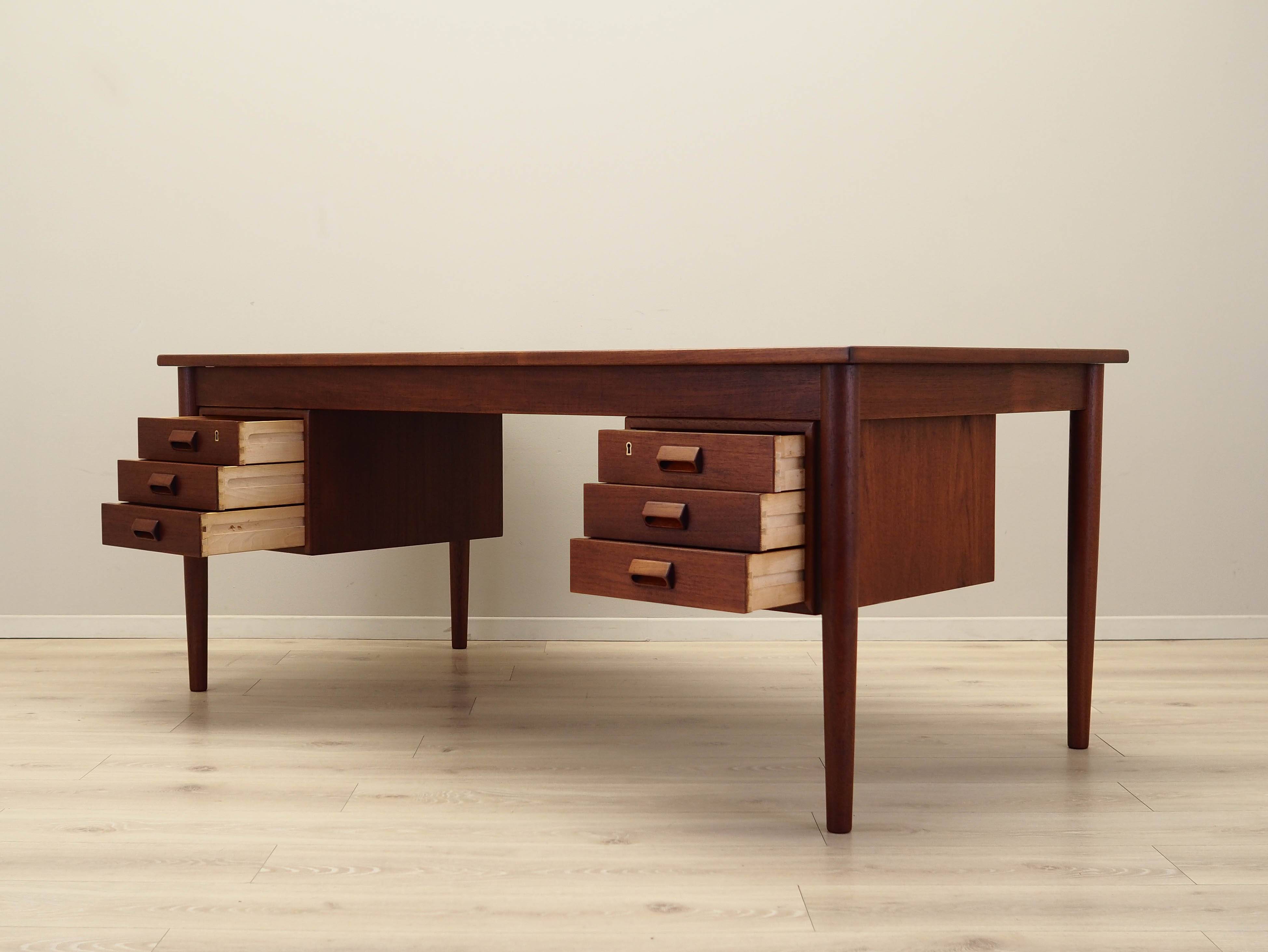 Teak desk, Danish design, 1960s, designer: Børge Mogensen
