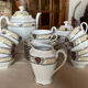 Old Limoges porcelain coffee service WG & Cie