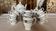 Old Limoges porcelain coffee service WG & Cie