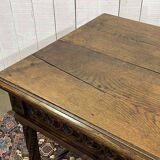 Late 19th century Gothic style oak desk