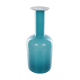 Otto Brauer for Kastrup Holmegaard - Light blue bottle vase "Gulvvase"