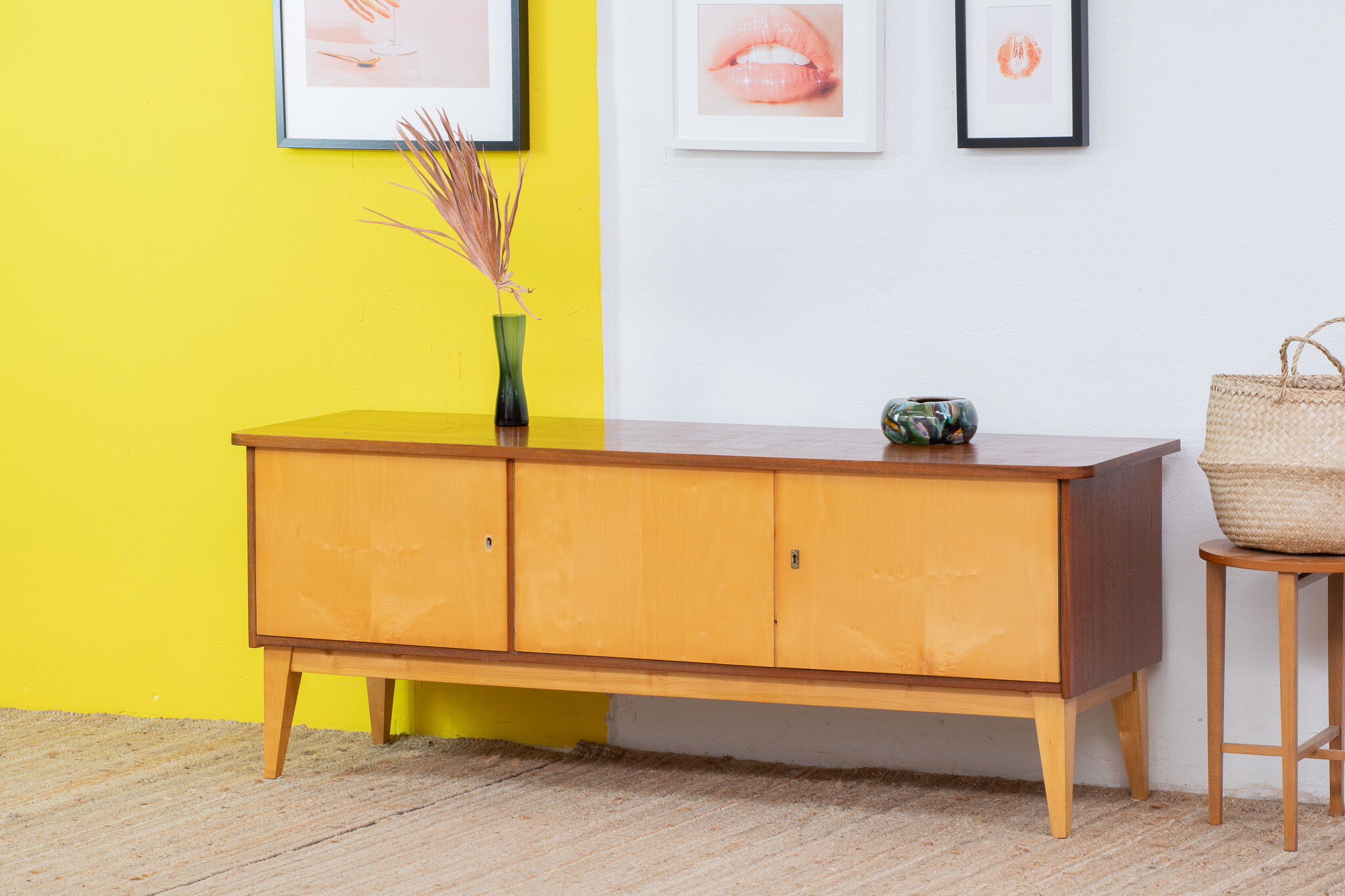 Vintage Scandinavian row – 165 cm