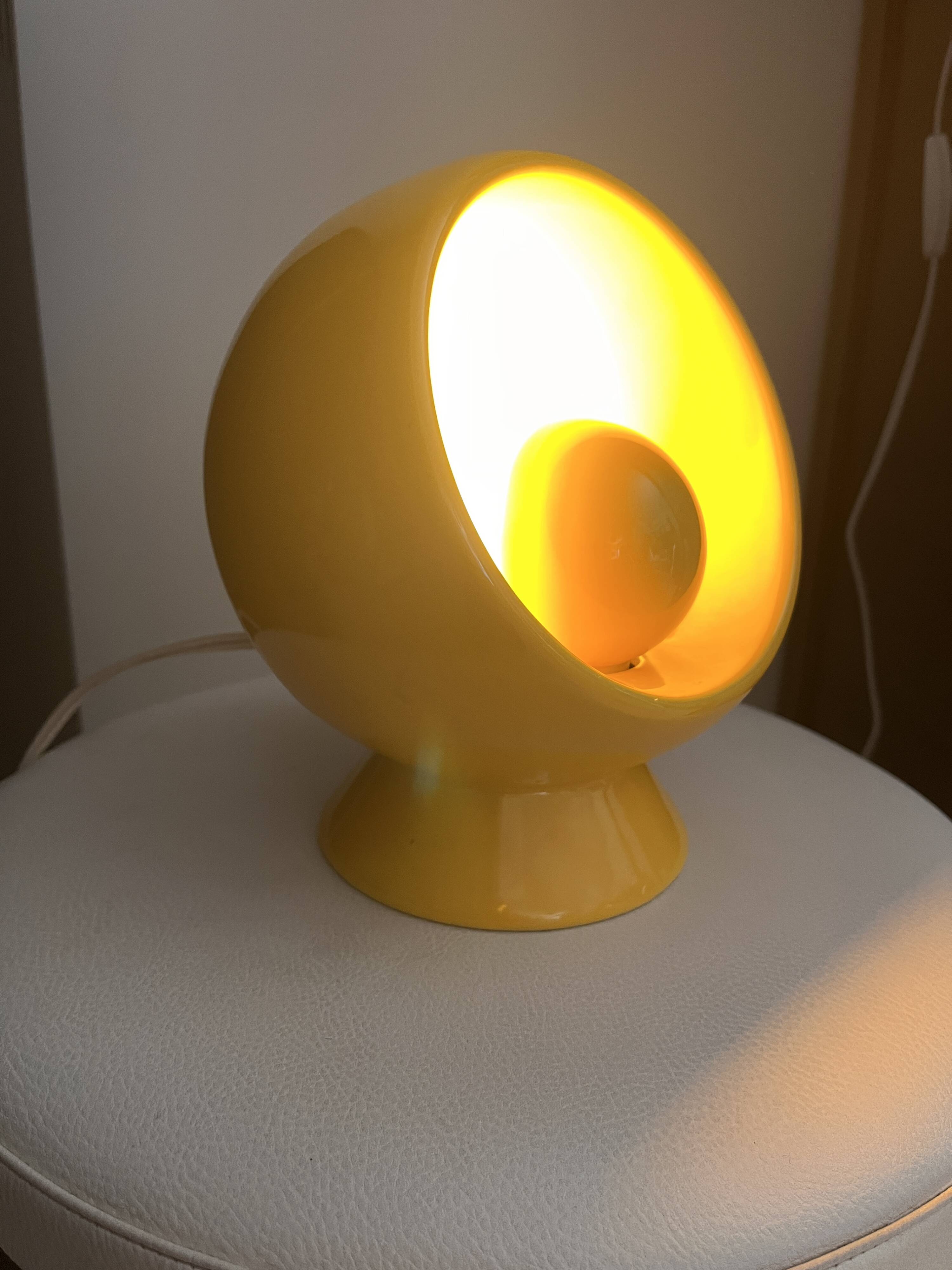 SC3 ceramic lamp designed by Marcello Cuneo, 1960.