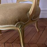 Paire de fauteuils style Louis XVI