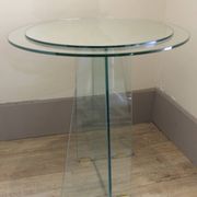 Glass gueridon, 1970